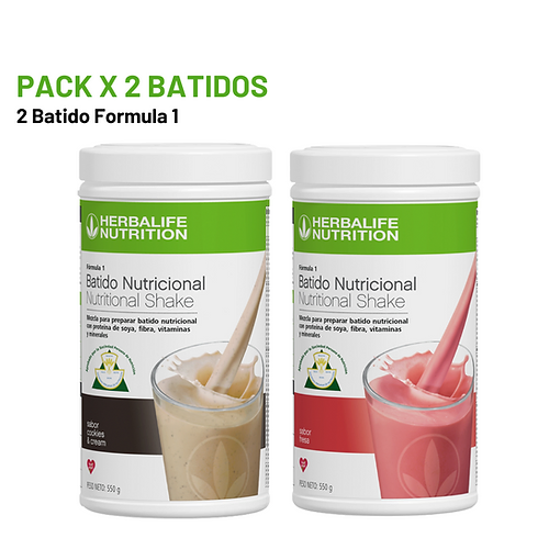 Pack x 2 Batidos Herbalife