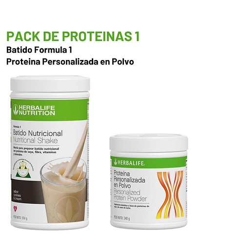 Pack Proteínas 1 Herbalife