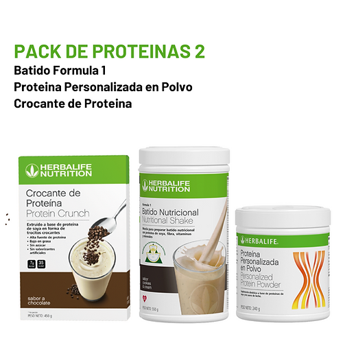 Pack Proteínas 2 Herbalife