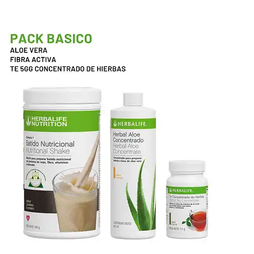 Pack Básico para mejorar tu alimentacion